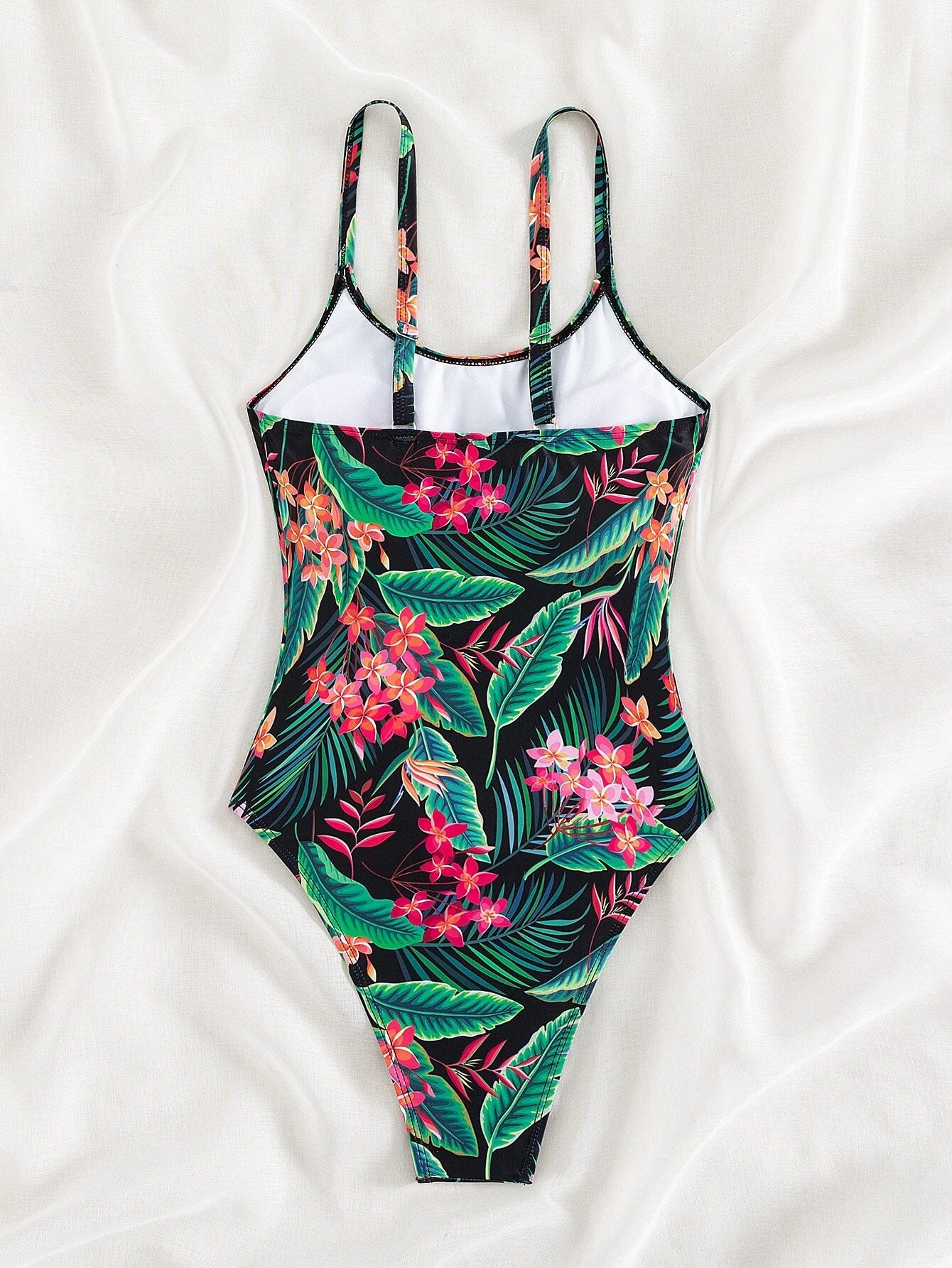 Tropical High Leg One Piece
