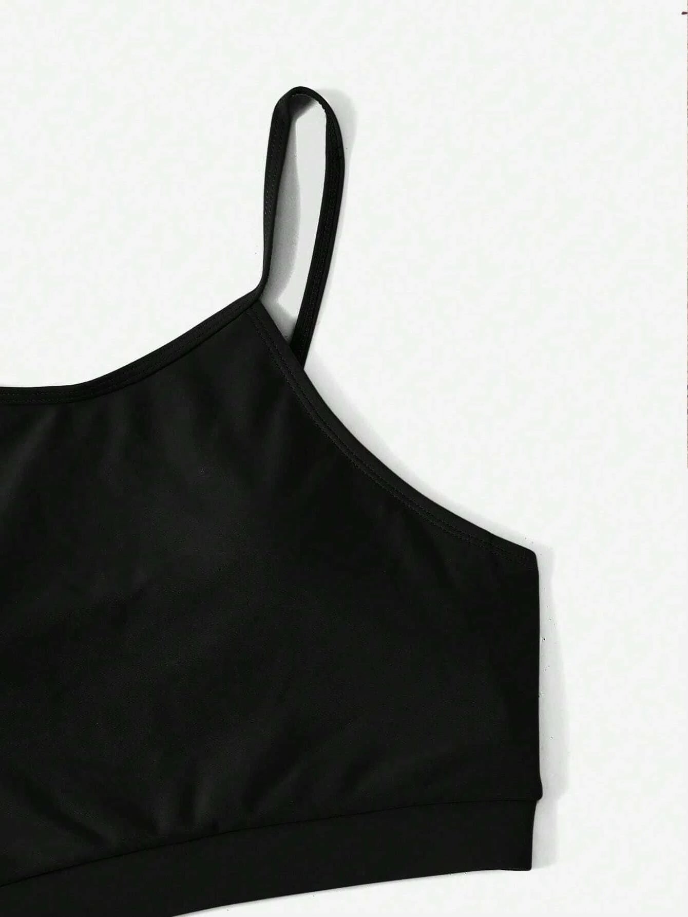 Basic High Neck Bikini Top