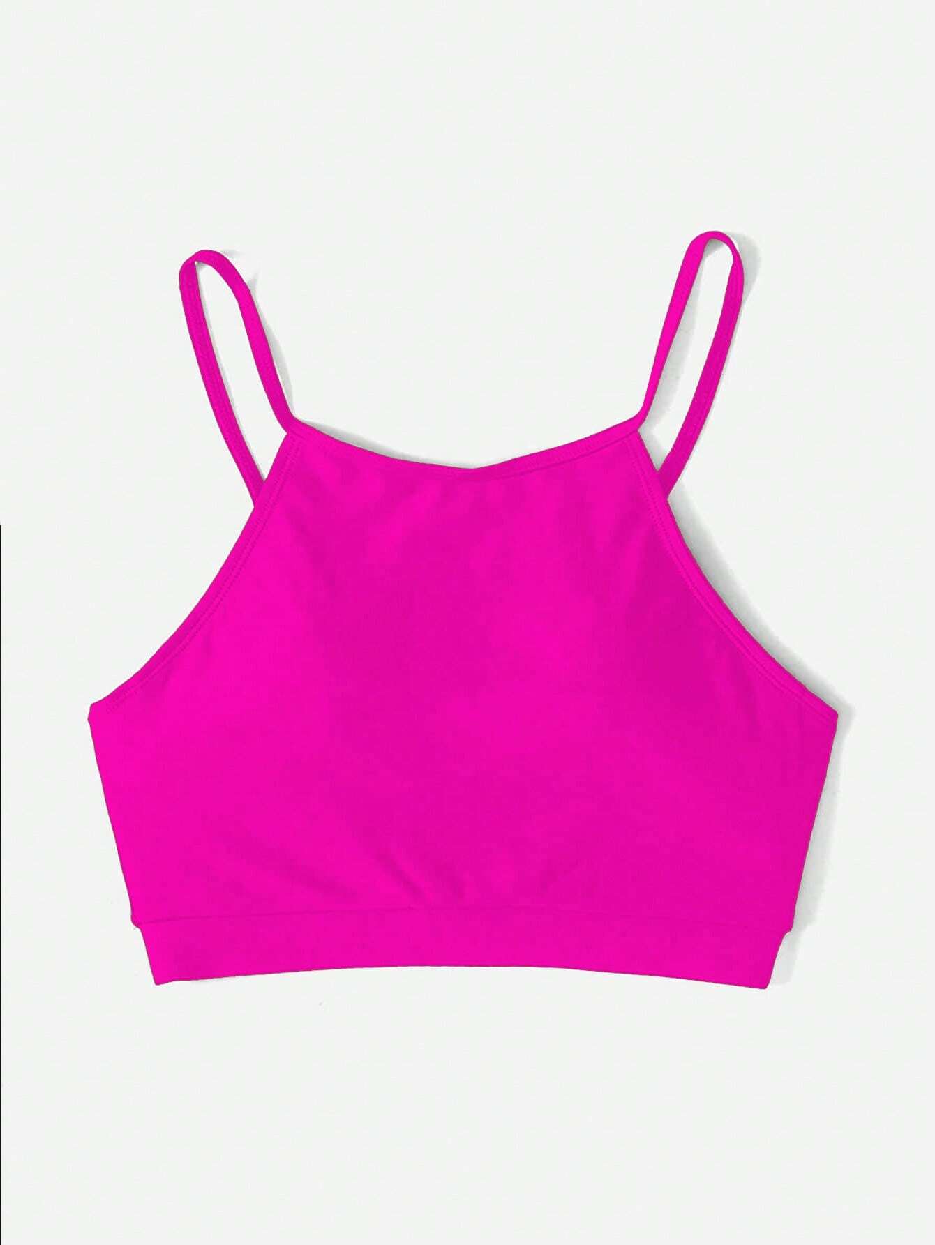 Basic High Neck Bikini Top