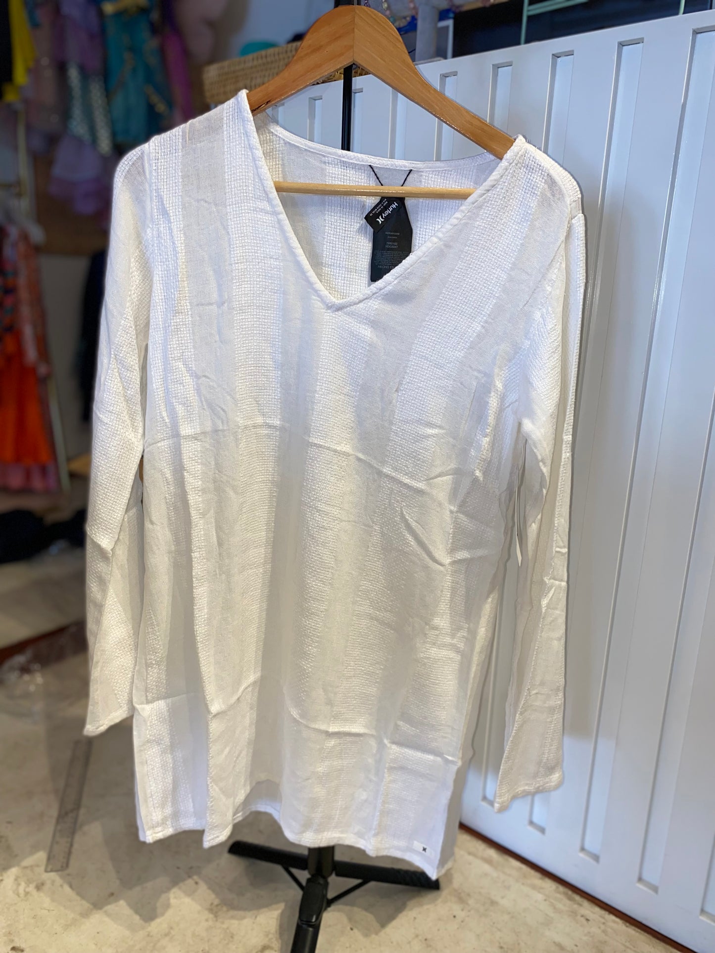 True - SK-HU-LSW Hurley Long Sleeve V Neck Tunic