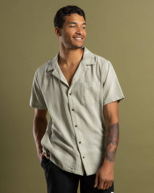 True - Rip Curl Cotton Short Sleeve Shirt - SK-RC-SSS