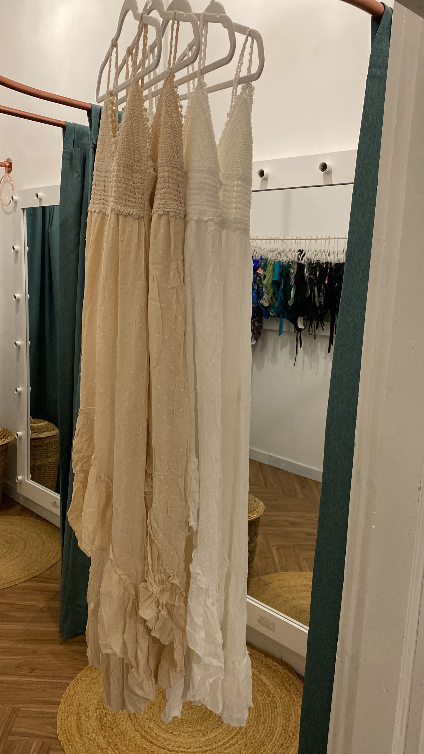 CAPSULE - Crochet Asymmetrical Maxi Dress