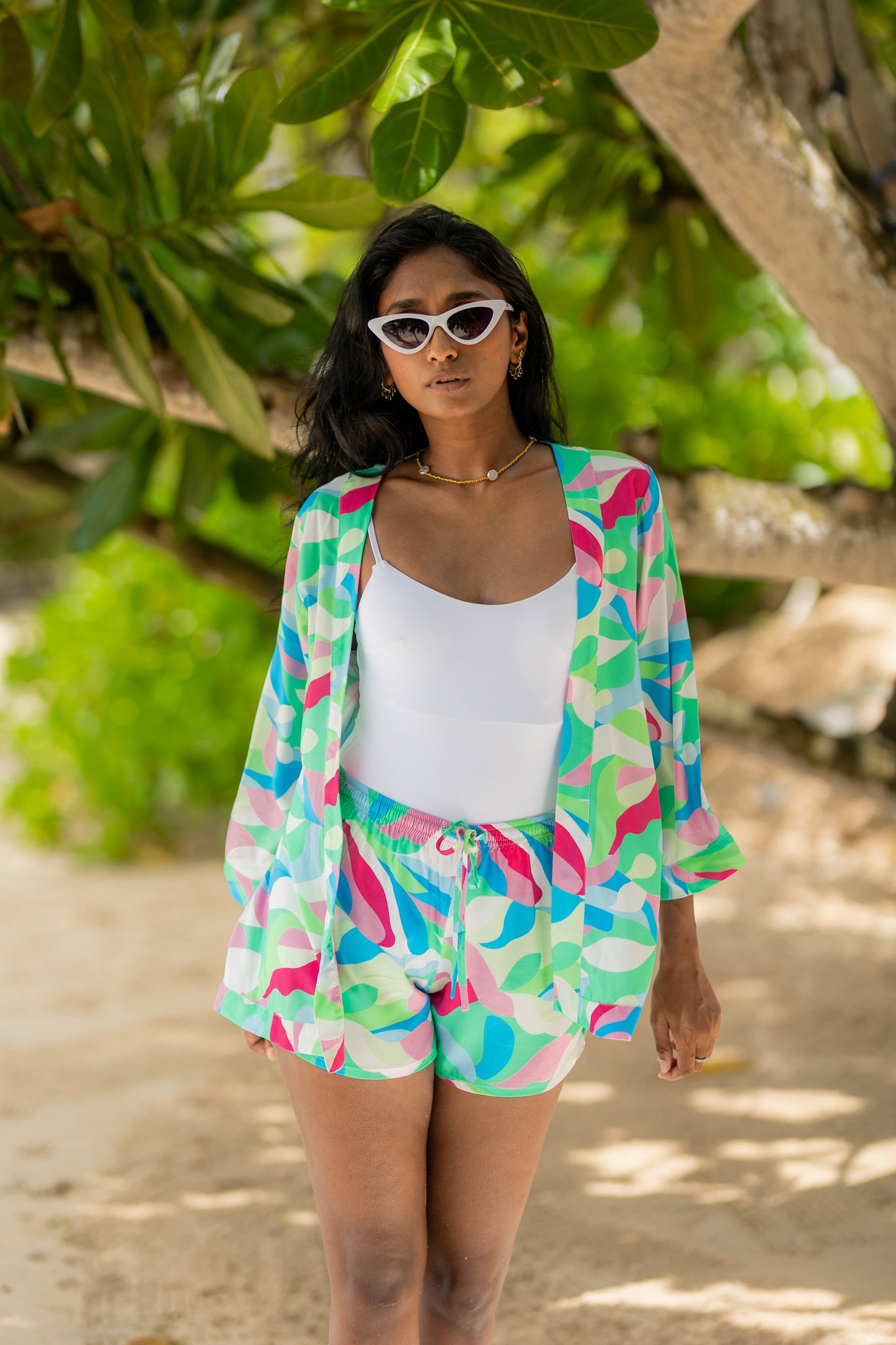 Ayuthra - Multi Print Shorts