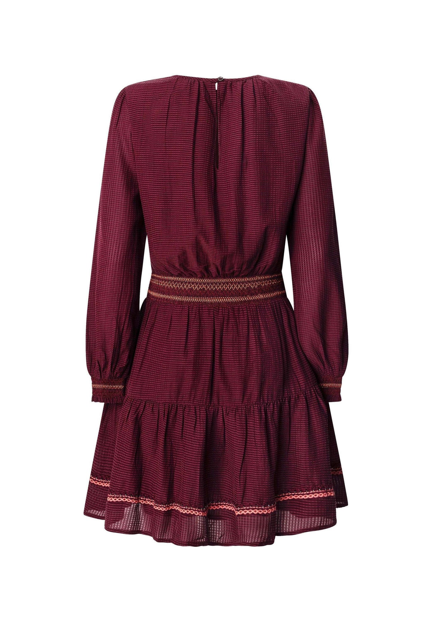True - Pepe Jeans Dress - Bordeaux Red - SK-PAP-JD