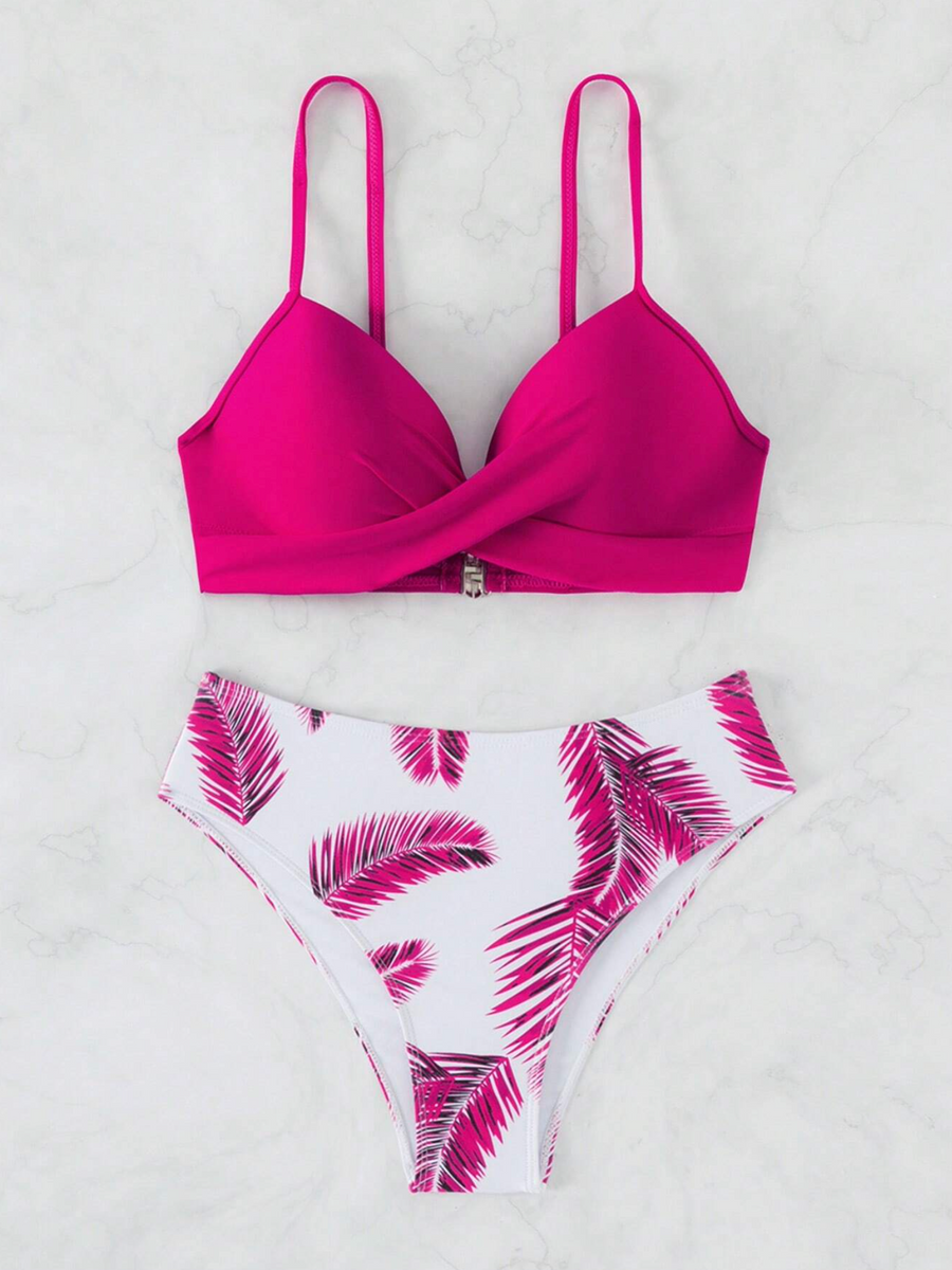 Twist Push Up Block & Leaf Bikini Set – Lagoonlab