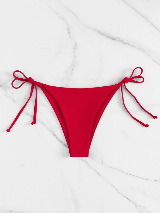 Tie Up Bikini Bottom Separate