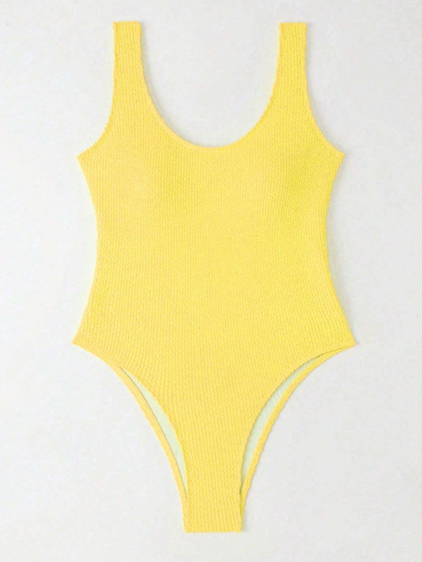 Azzurra Crinkle Scoop Back One Piece