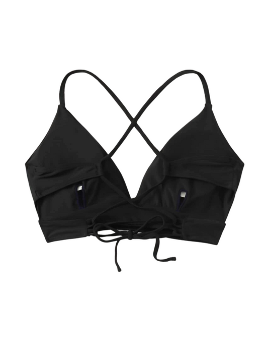 Basics Lace It Up Bikini Top