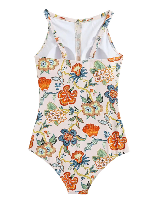 Bohemian Bloom One Piece Swimsuit