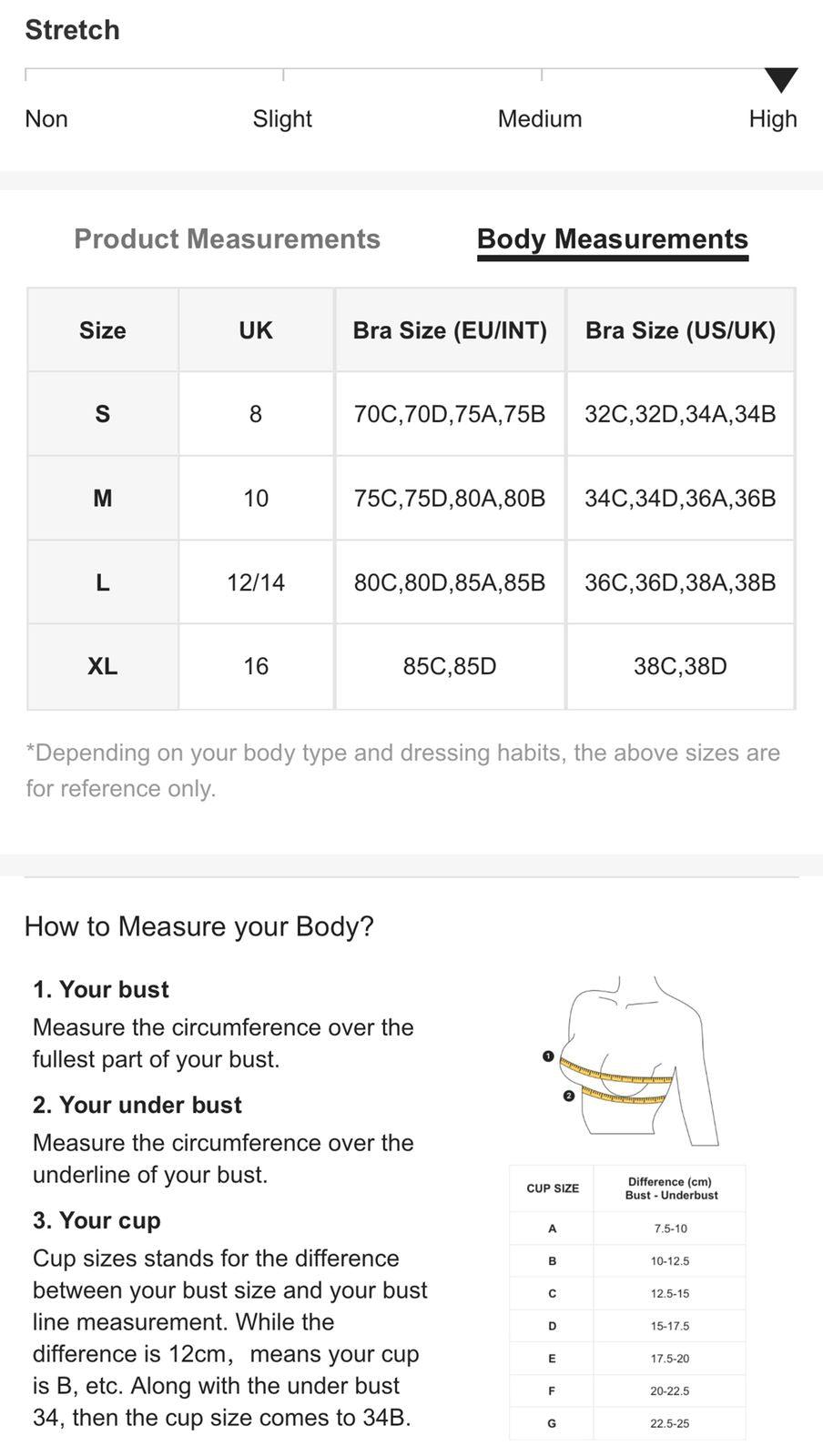 Basic High Neck Bikini Top