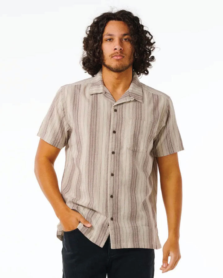 True - Rip Curl Cotton Short Sleeve Shirt - SK-RC-SSS