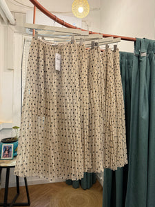 True - Page One - Polka Dot Pleated Skirt
