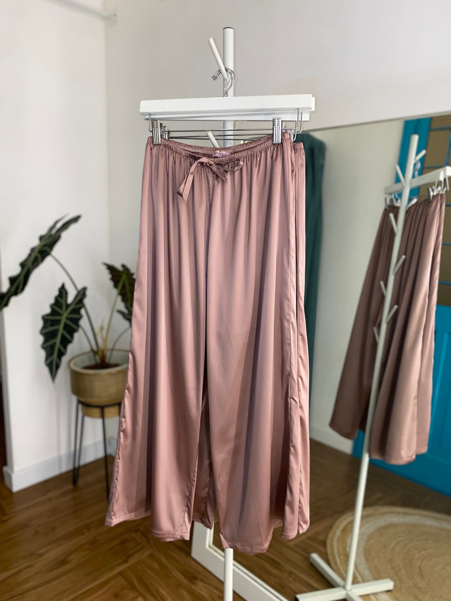 Reveur - Long Satin PJ Pants