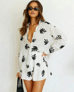 Arty Leaf Co Ord Set