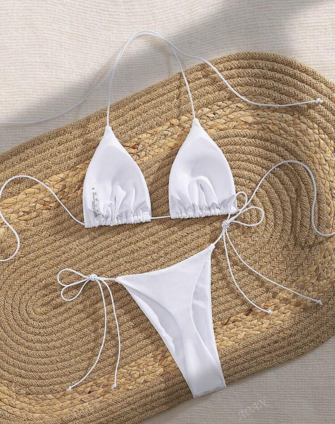 Micro Triangle Thong Bikini Set