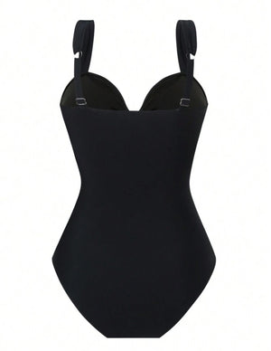 Cut Out Sheel Detail One Piece