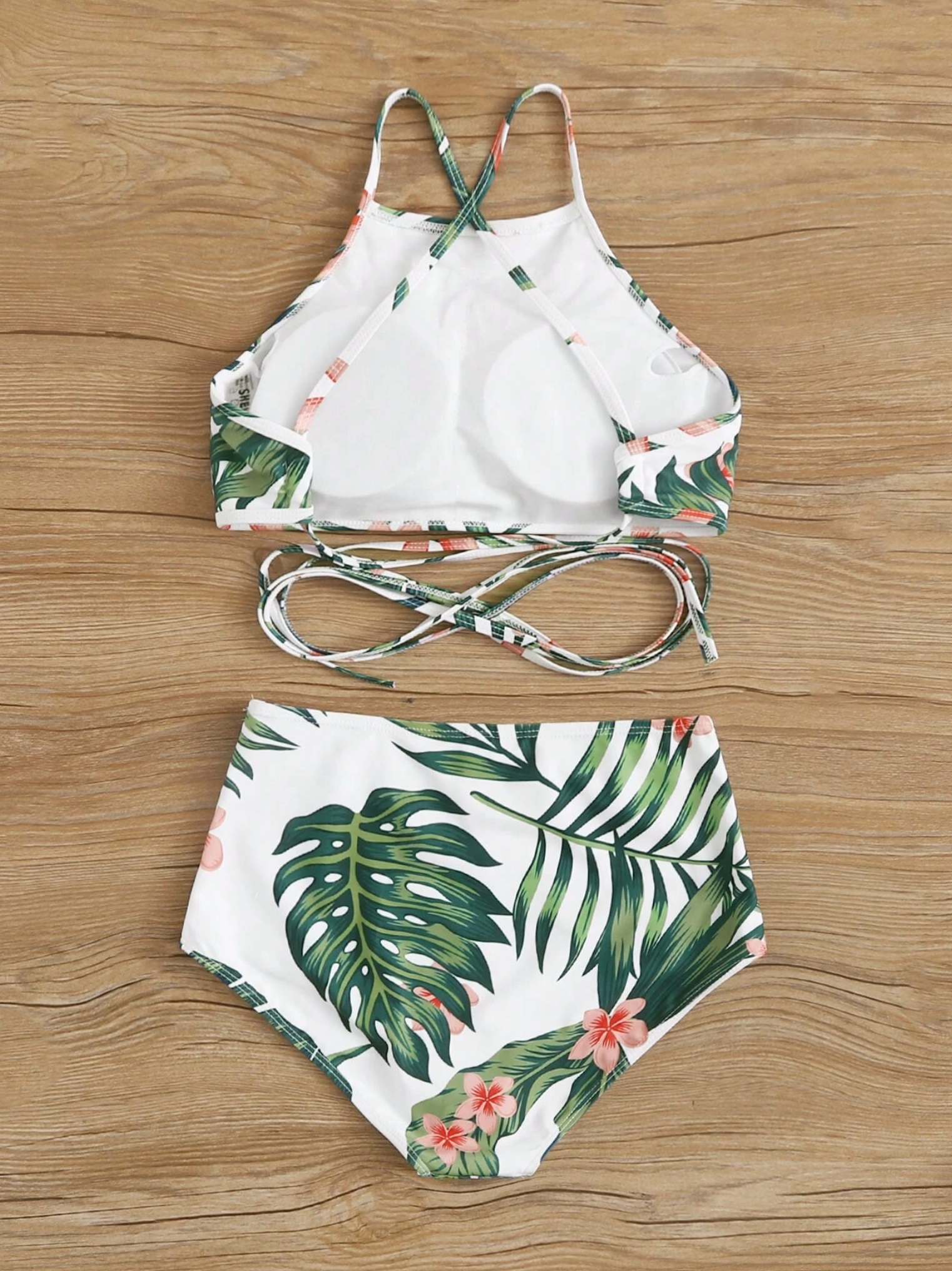Lagoon Leaf Bikini Set