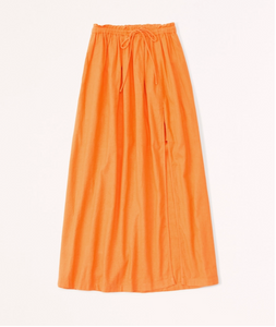 Abercrombie & fitch Resort Tie-Waist Maxi Skirt