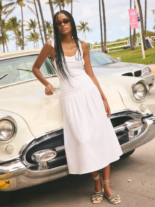 Crinkle Gauze Maxi Skirt GAP