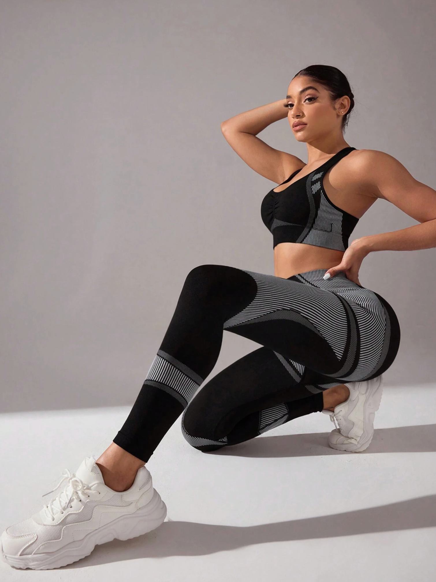 Studio Sports Bra And Leggings Active Set