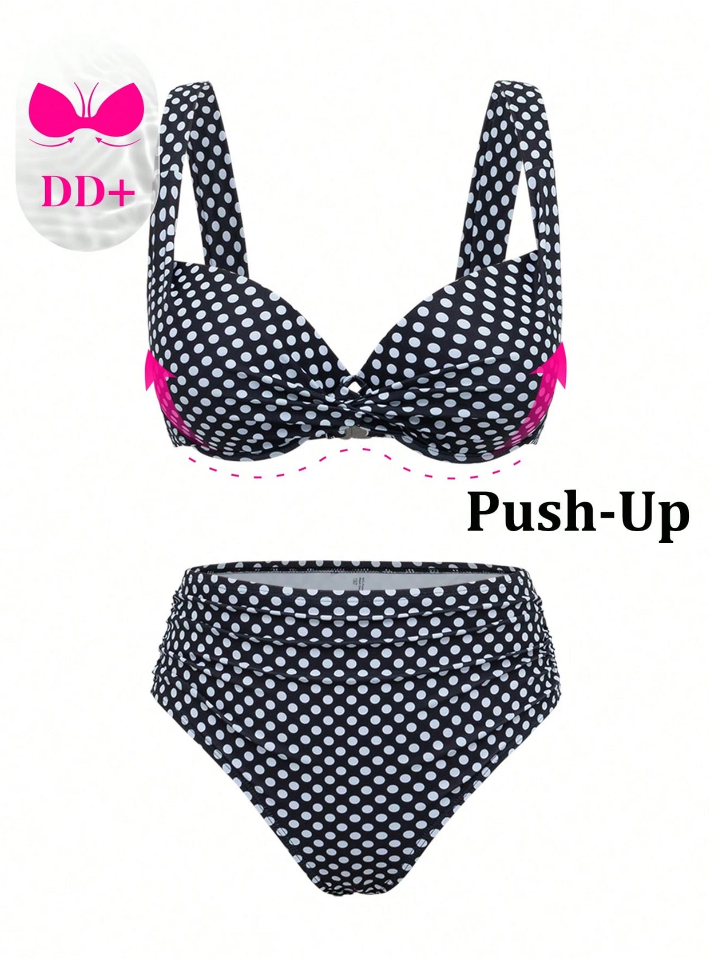 Fuller Bust Polka Dot