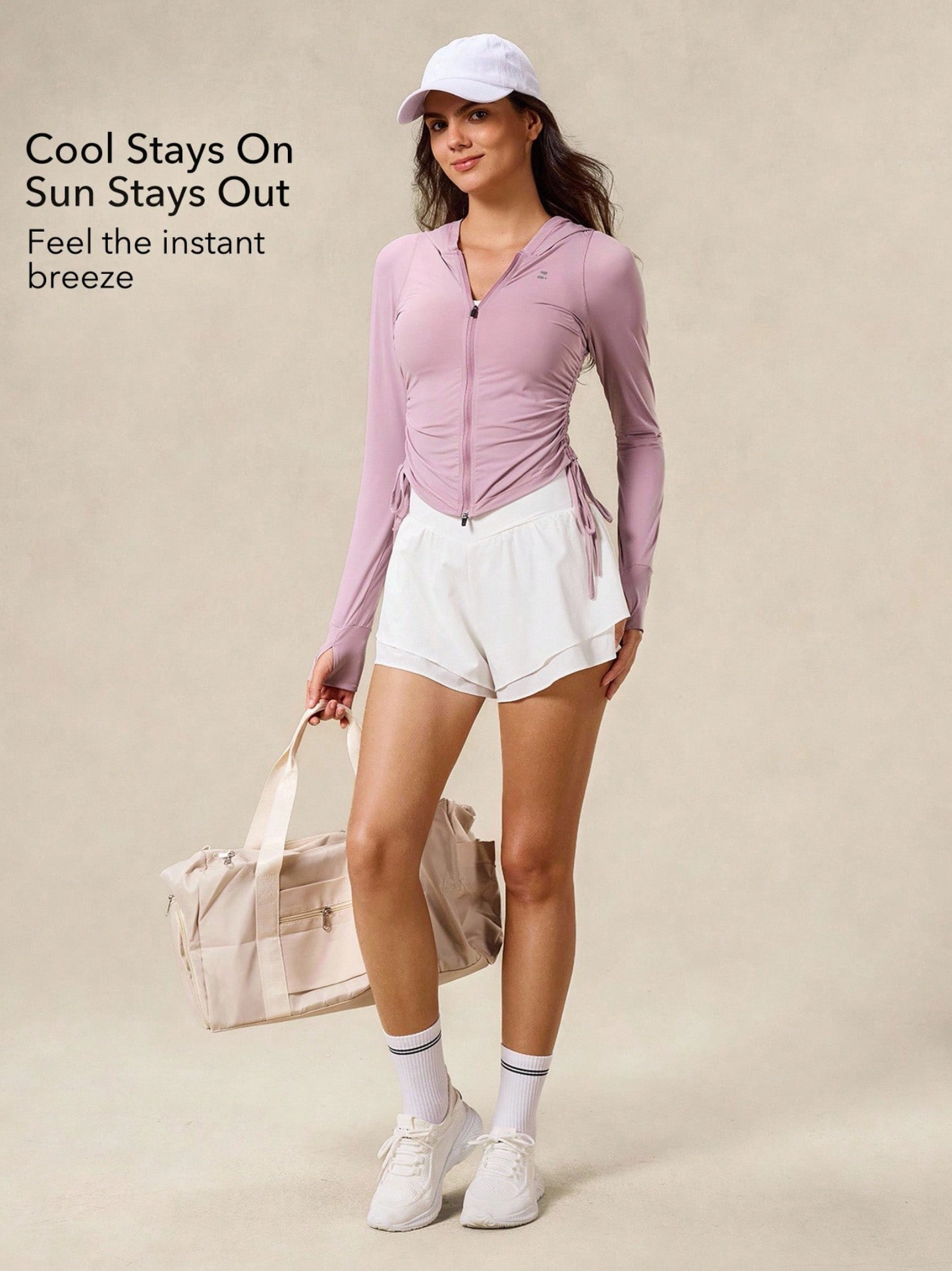Dusty Pink Active Jacket