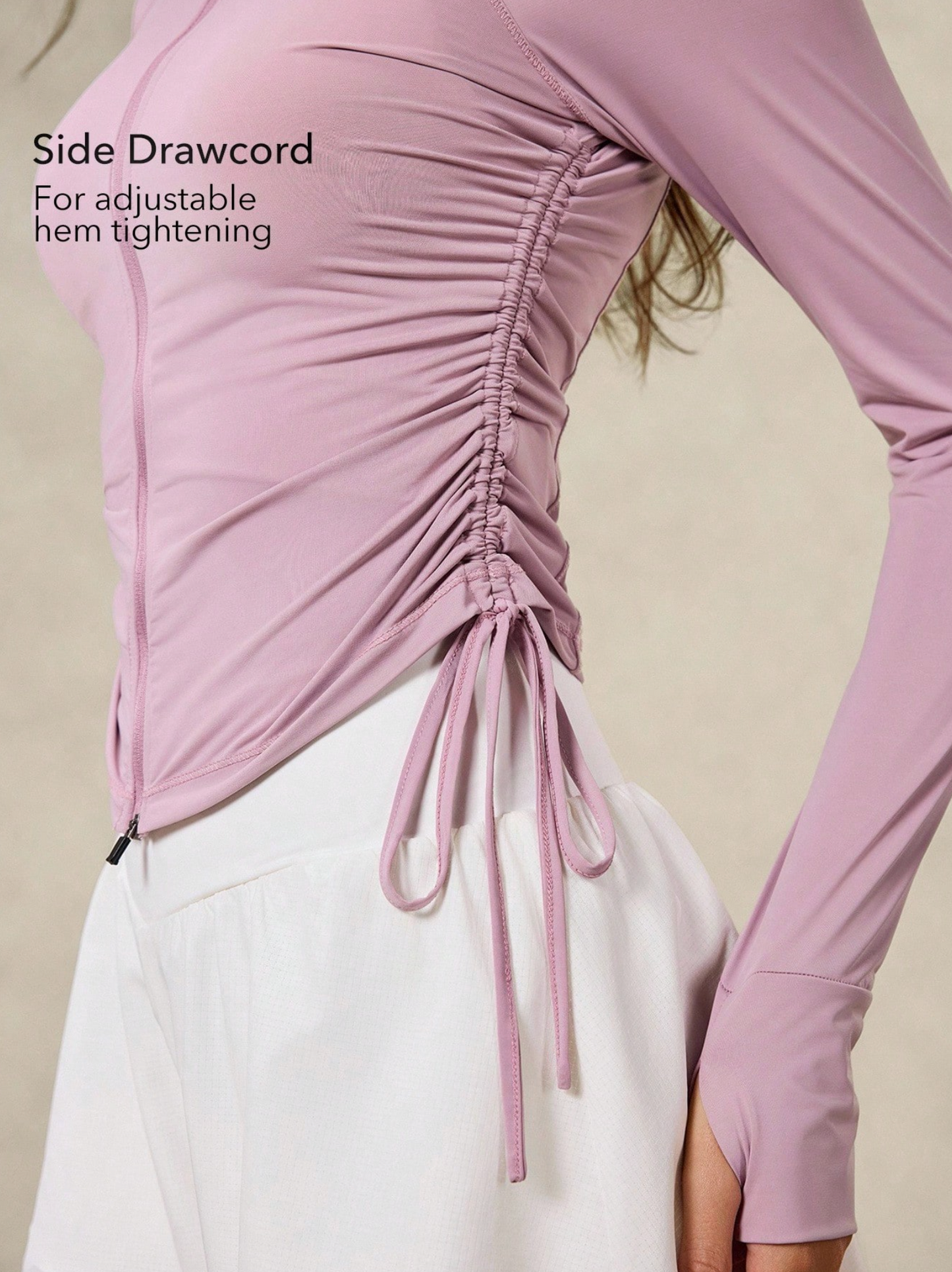 Dusty Pink Active Jacket