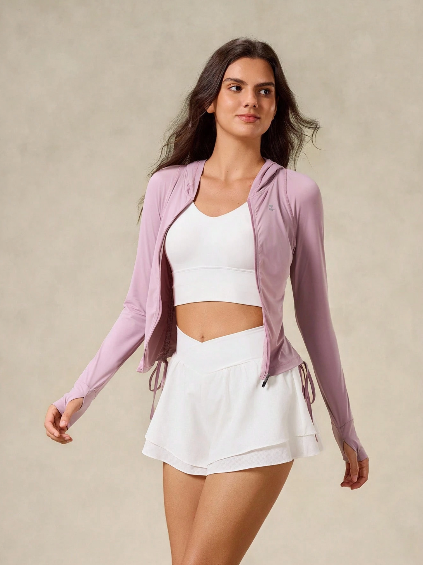 Dusty Pink Active Jacket