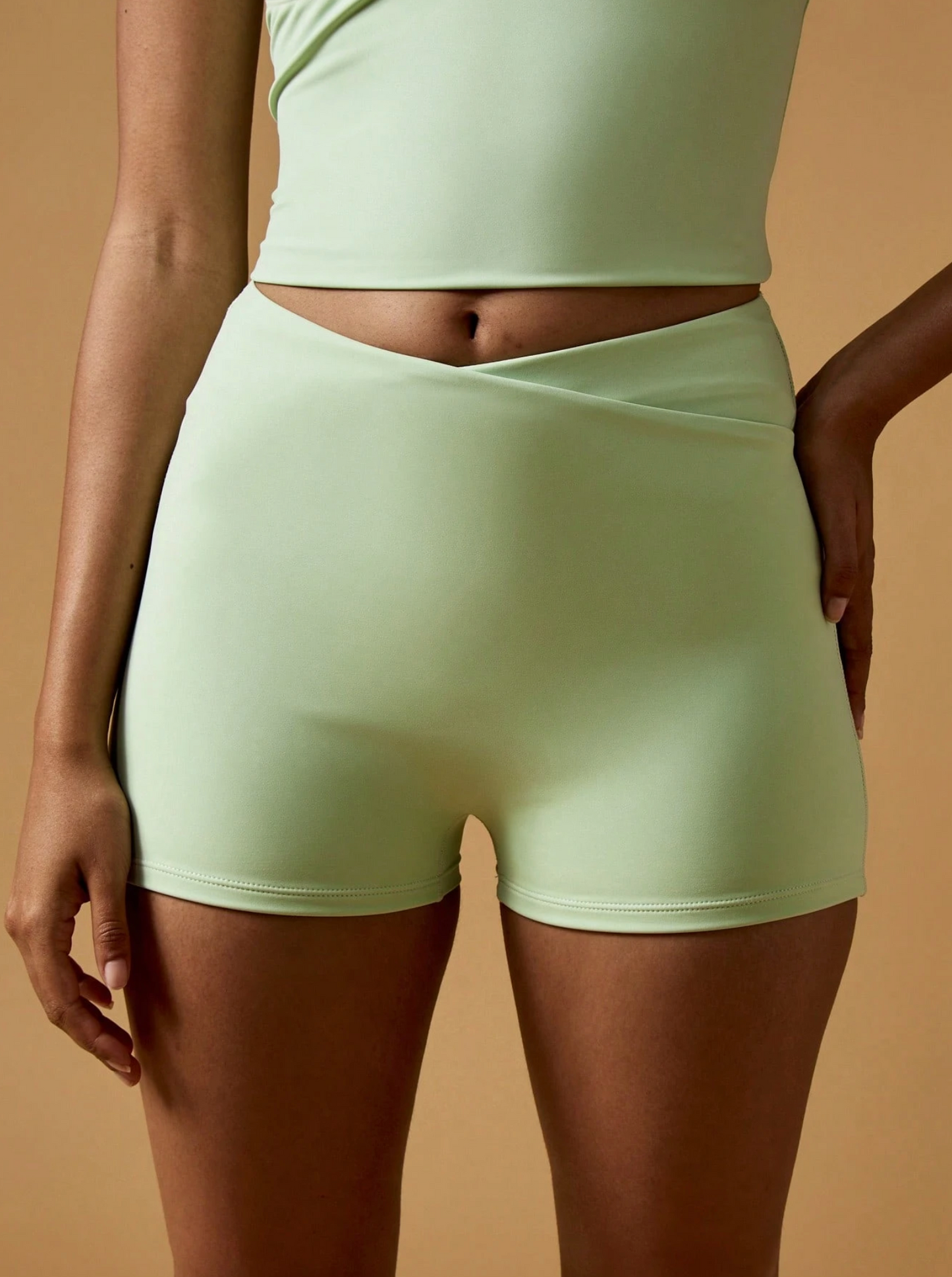 Mint Swim / Active Ruched Shorts