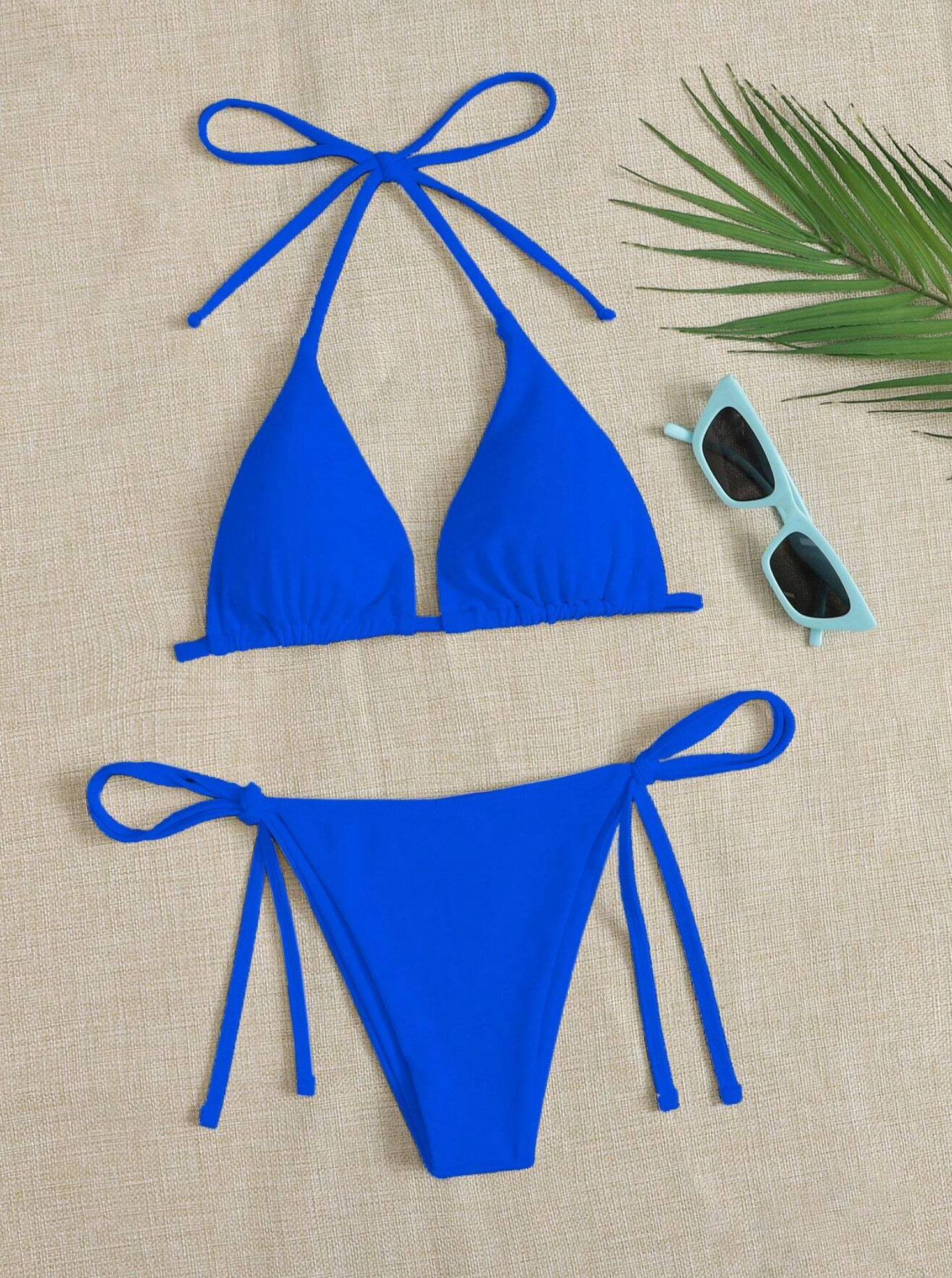 SALE Triangle Tie Up Bikini Set