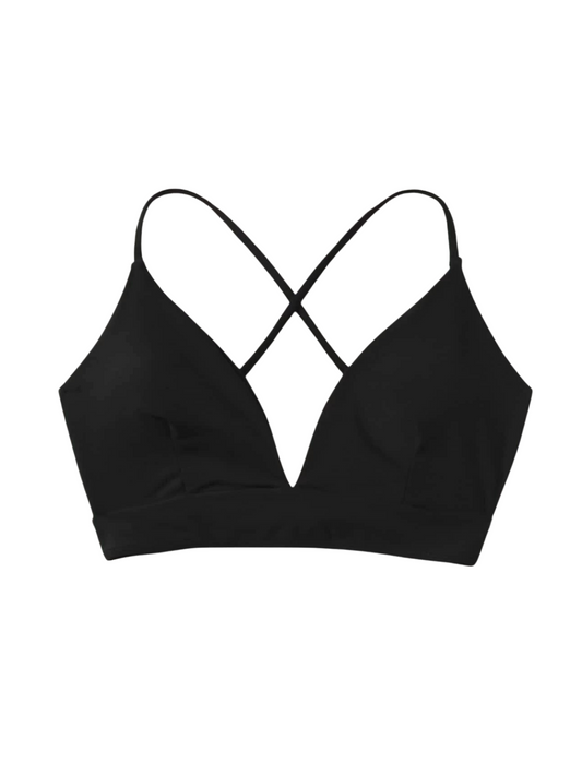 Basics Lace It Up Bikini Top