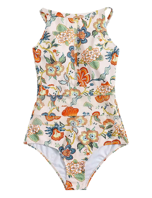 Bohemian Bloom One Piece Swimsuit