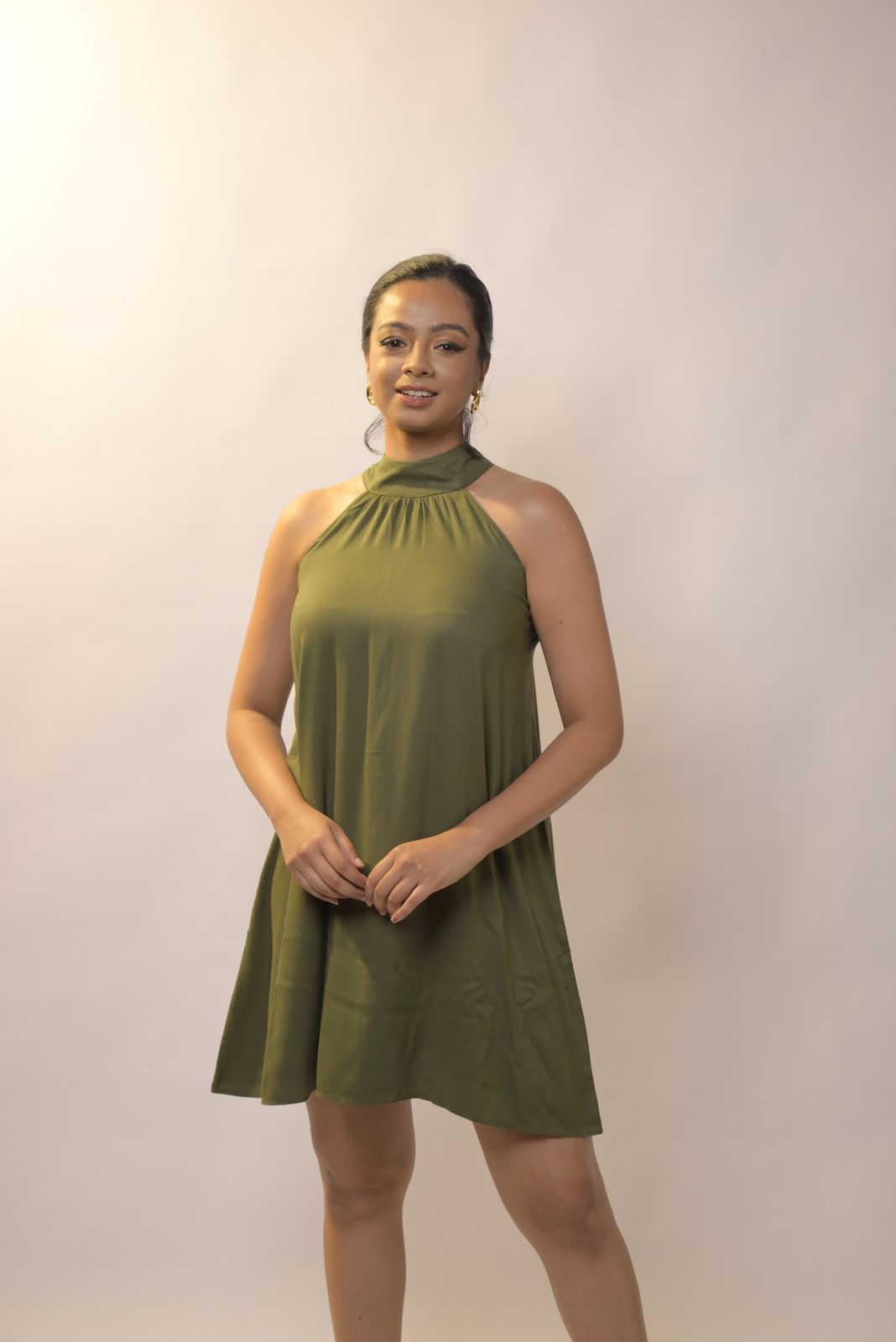 LEENA - Linen Short Dress