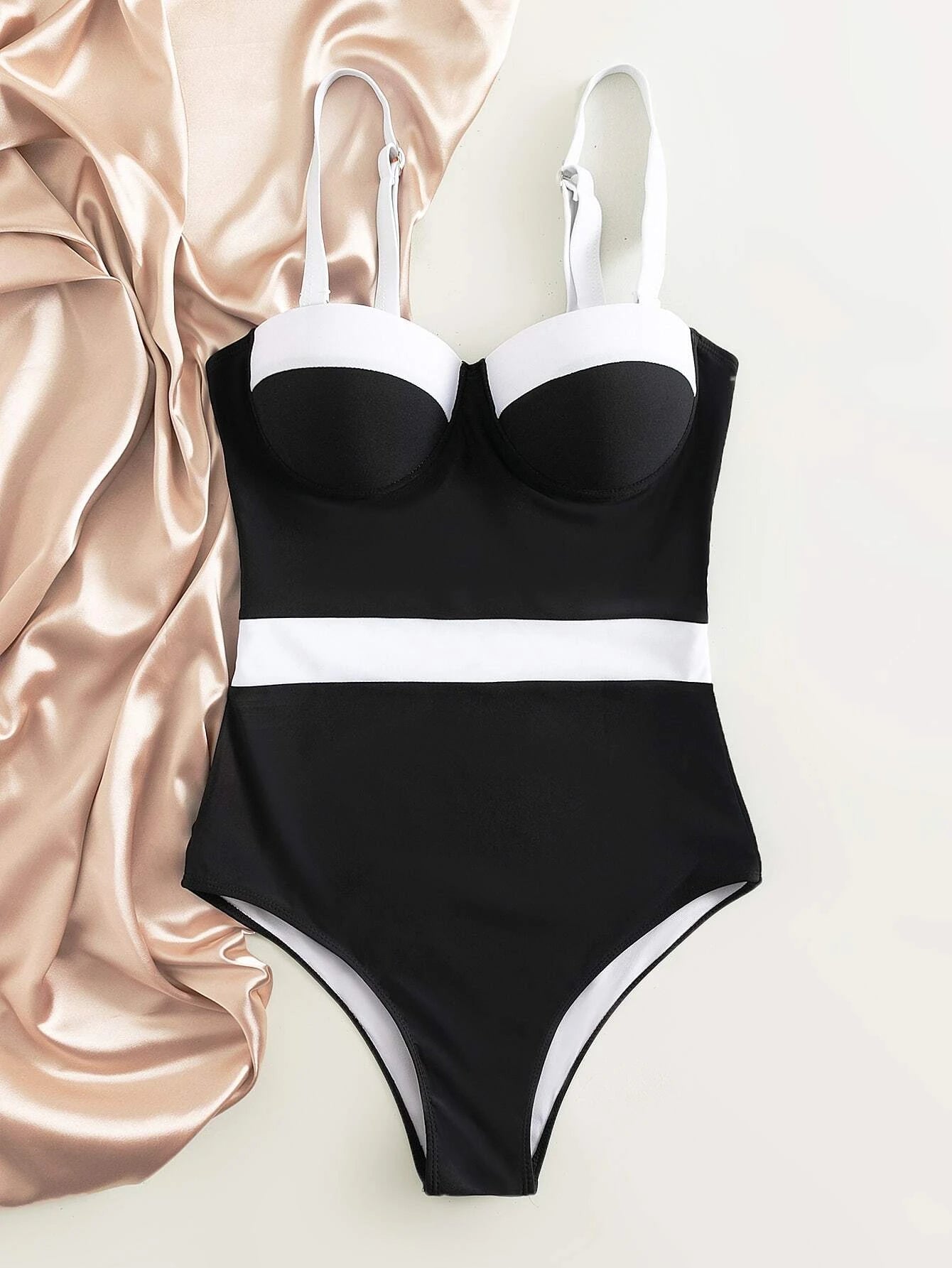 Hollywood Contrast Band One Piece