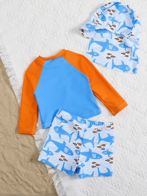 Baby Shark 3 Pack Swimsuit