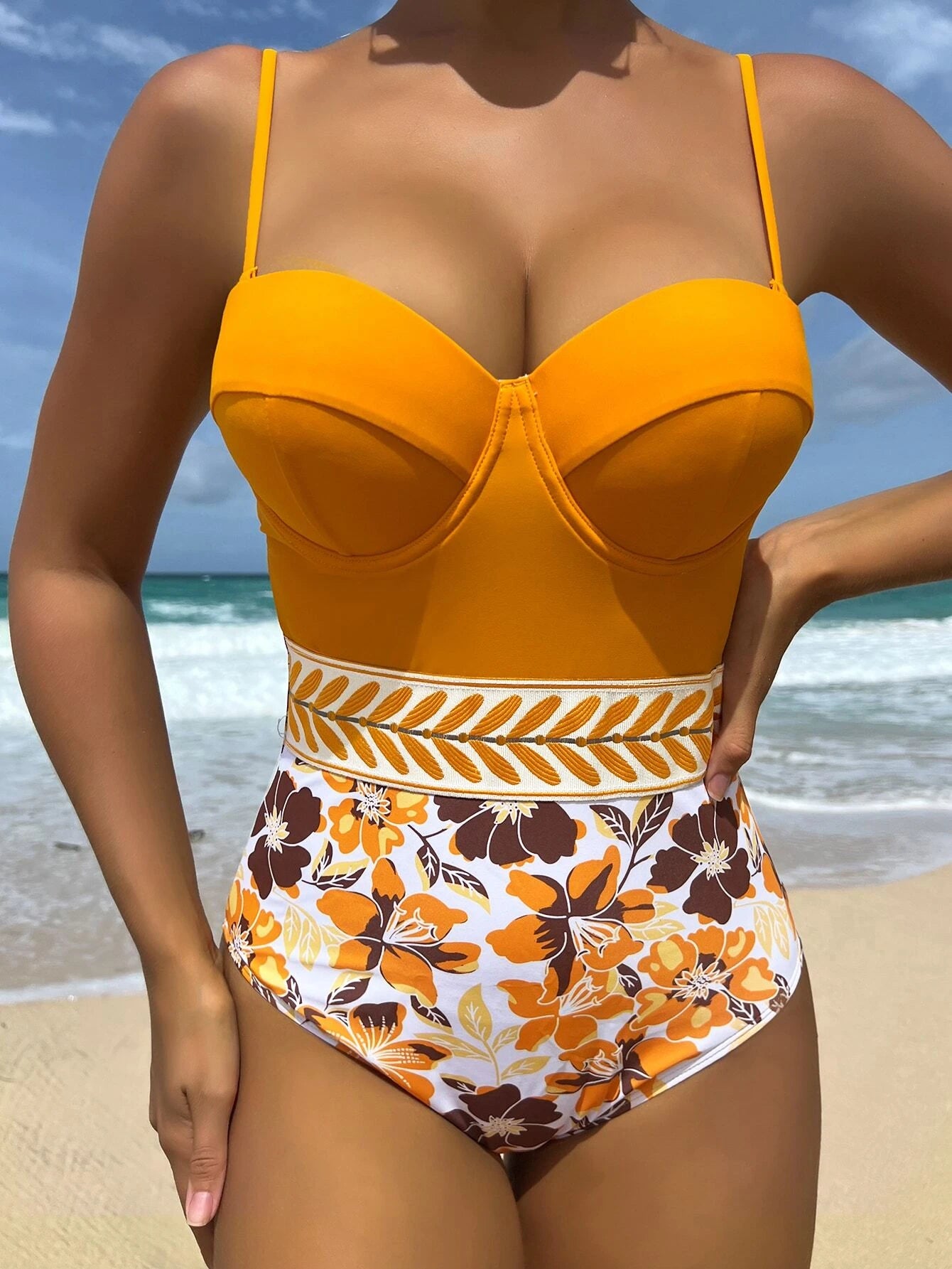 Sunny Bloom One Piece Swimsuit