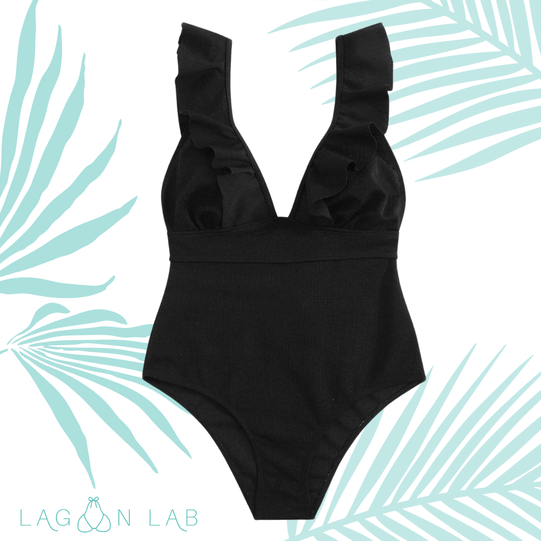 Road Trip Ruffle One Piece Swimsuit