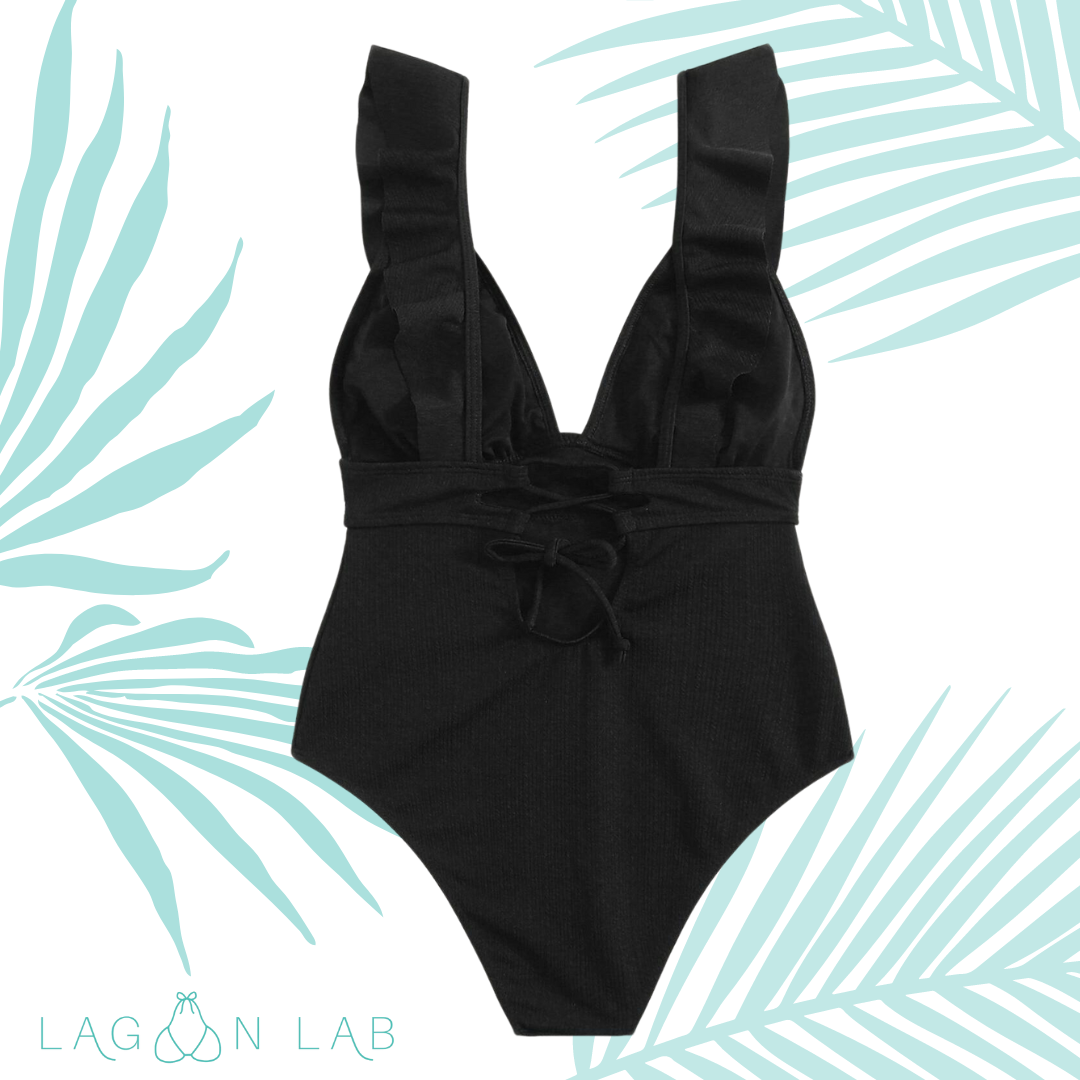 Road Trip Ruffle One Piece Swimsuit