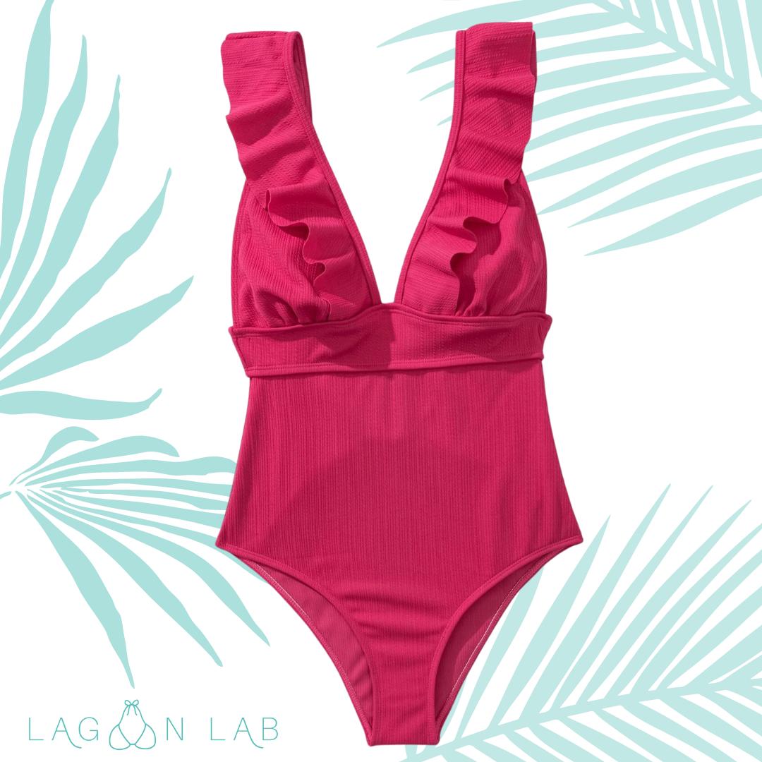 Road Trip Ruffle One Piece Swimsuit