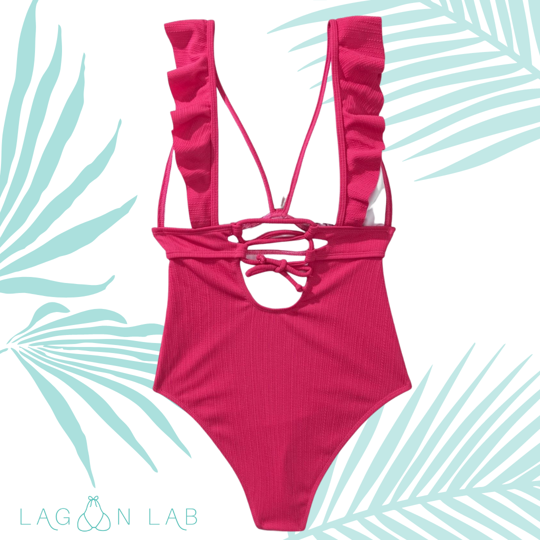 Road Trip Ruffle One Piece Swimsuit