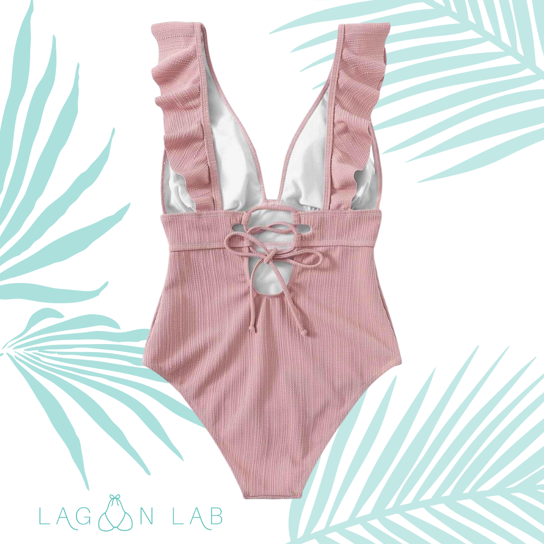 Road Trip Ruffle One Piece Swimsuit