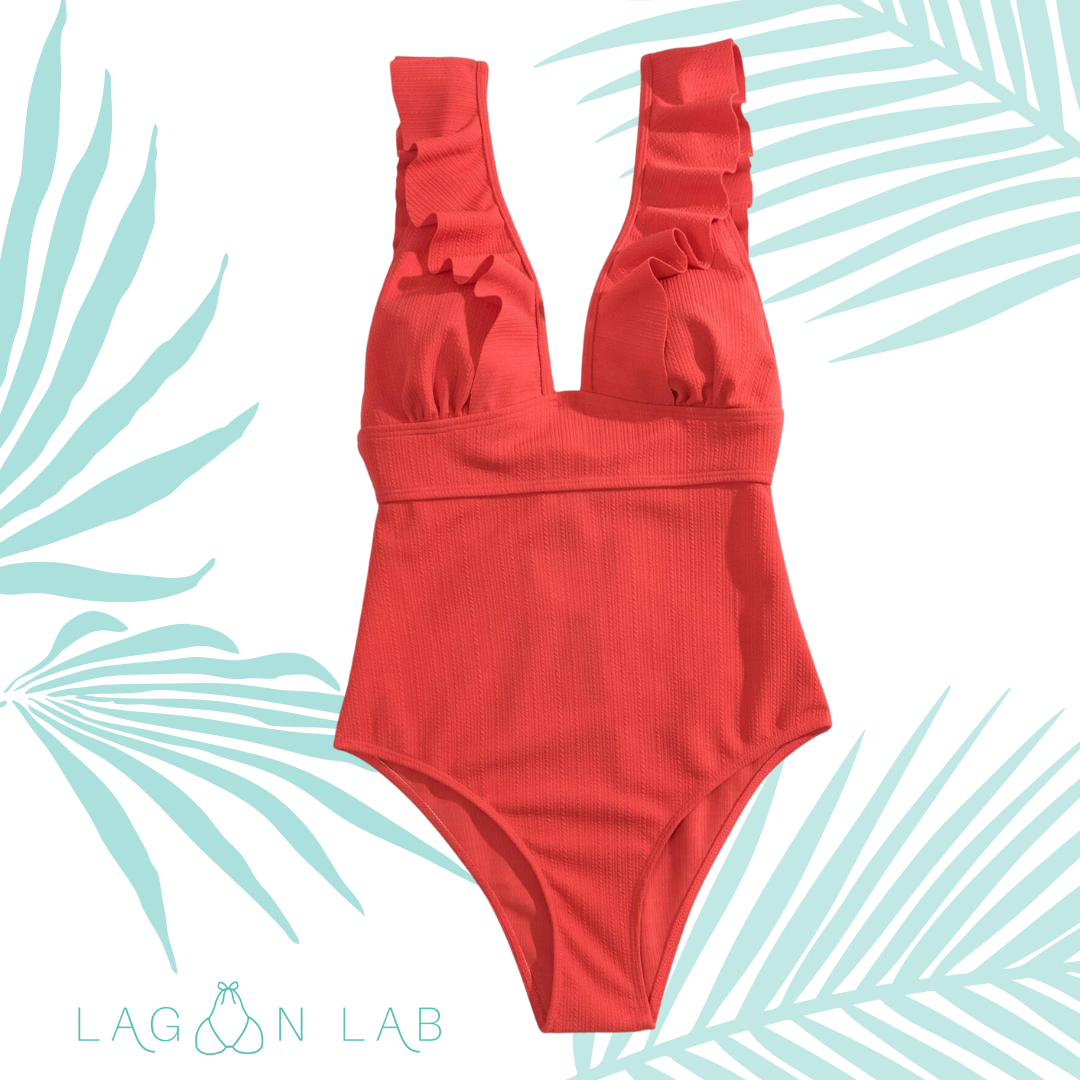 Road Trip Ruffle One Piece Swimsuit