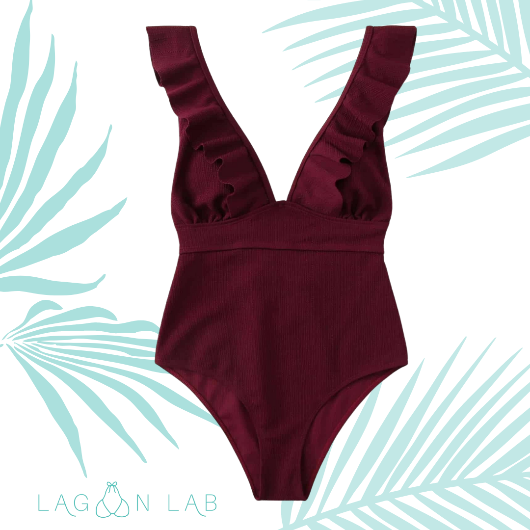 Road Trip Ruffle One Piece Swimsuit