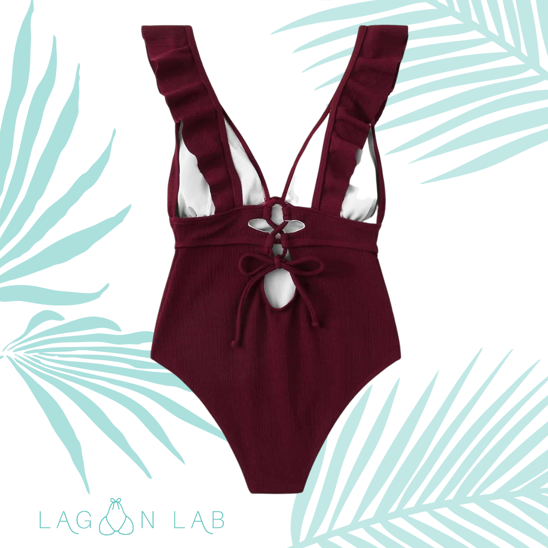 Road Trip Ruffle One Piece Swimsuit