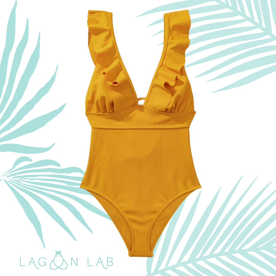 Road Trip Ruffle One Piece Swimsuit