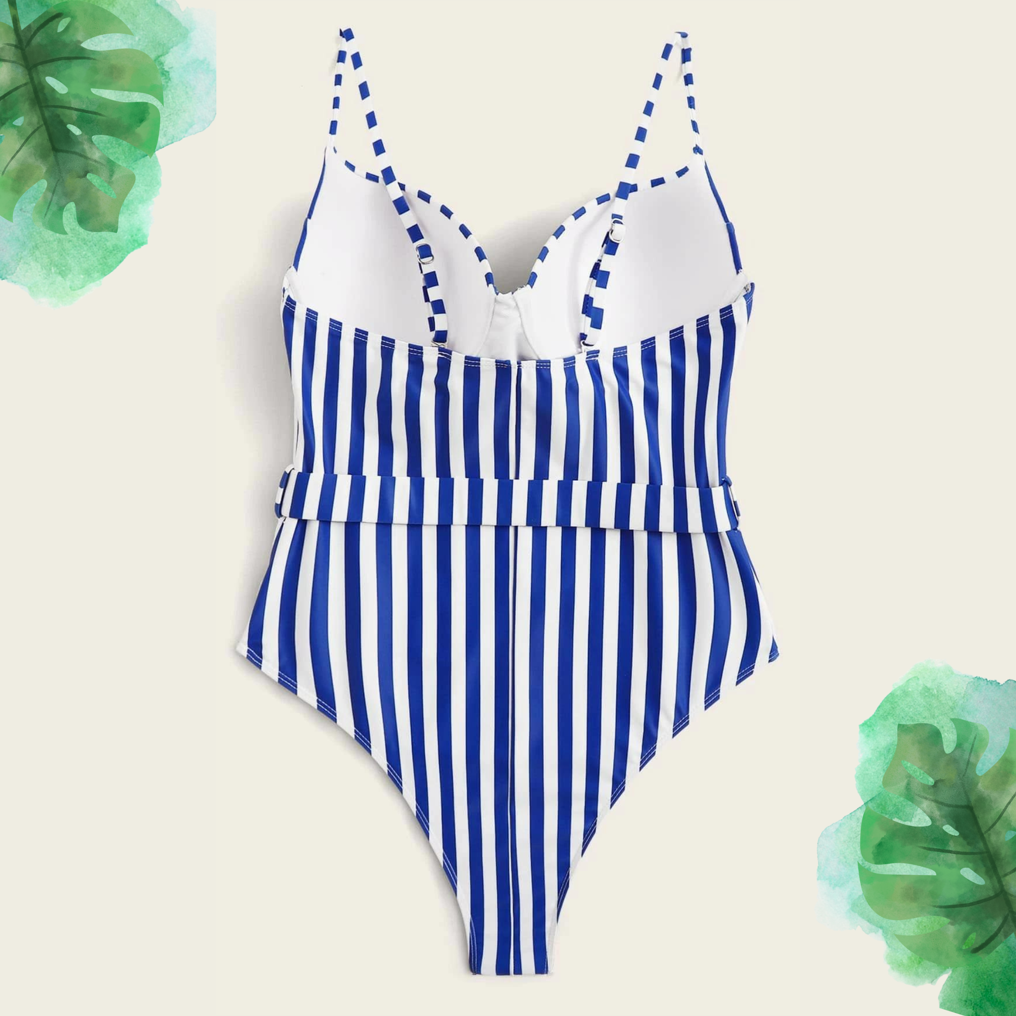 Nautica Belted Swimsuit